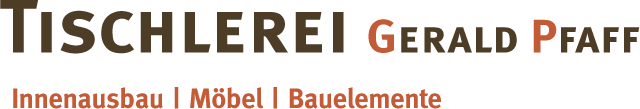 Tischlerei Gerald Pfaff, Bad Lausick &mdash; Innenausbau | M&ouml;bel | Bauelemente, Logo